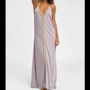 Pitusa pima sundress maxi dress in standard size. This comfortable, lightweight